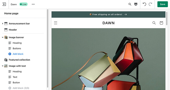 Shopify Shopify Theme Customizer